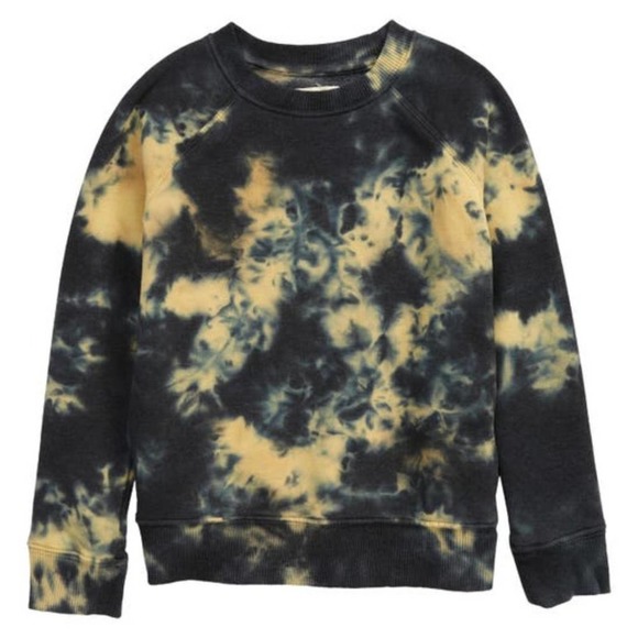Tucker + Tate Other - Tucker & Tate - Core Crew Sweatshirt in Black Tie Dye